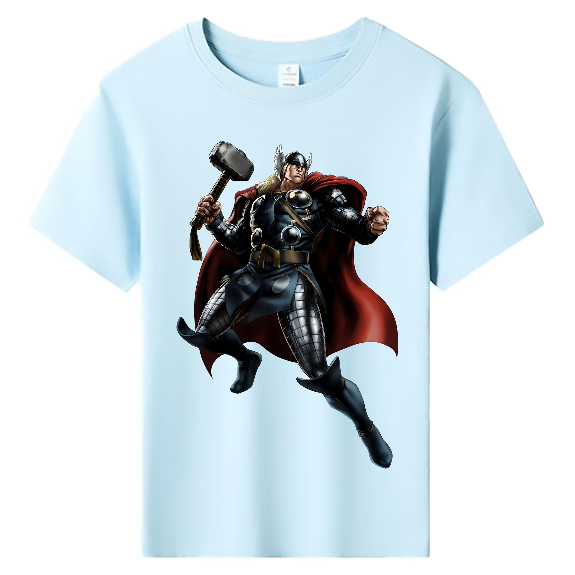 （画像用） アベンジャーズ The Avengers 綿100％キッズTシャツ（フロントプリント）